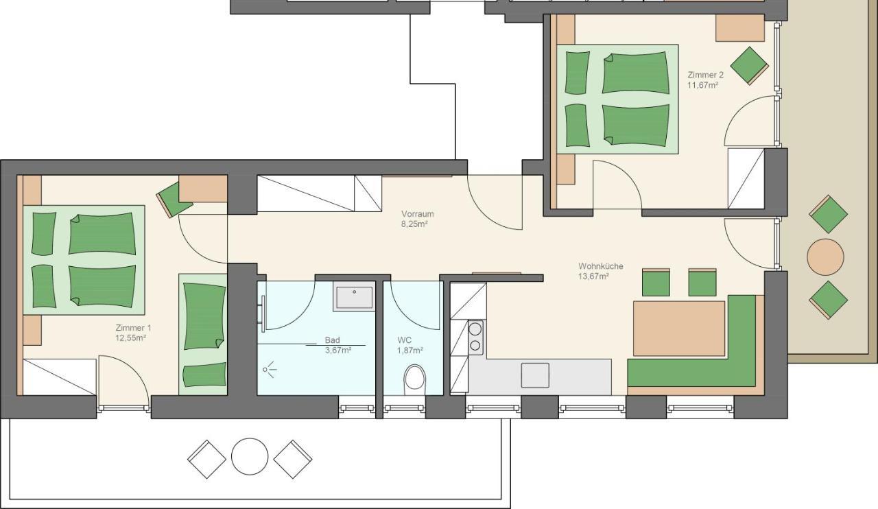 Apartament Stockhambauer Kleinarl Zewnętrze zdjęcie